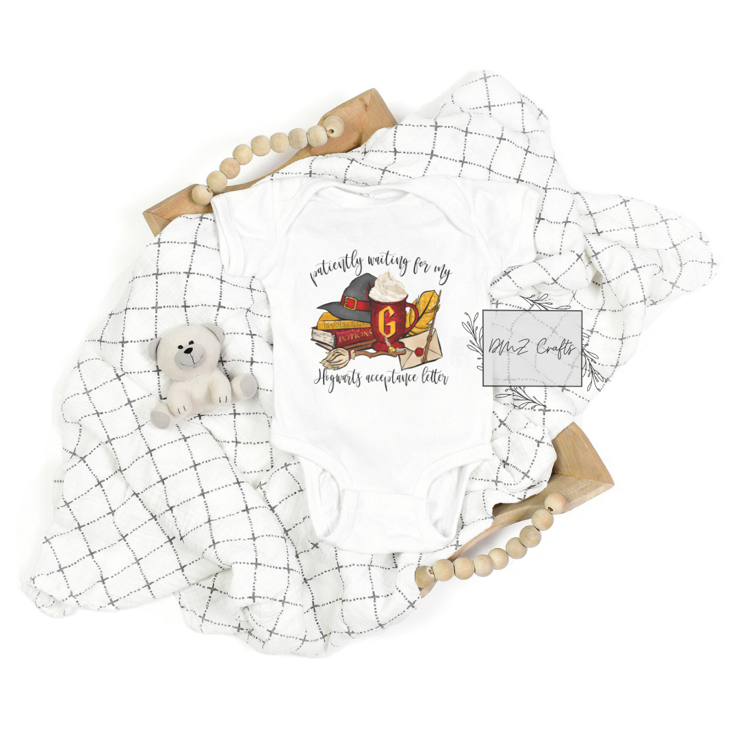 Kids Hogwarts Acceptance Letter Shirt