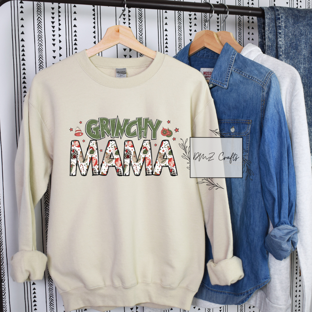 Grinchy Mama Sweatshirt