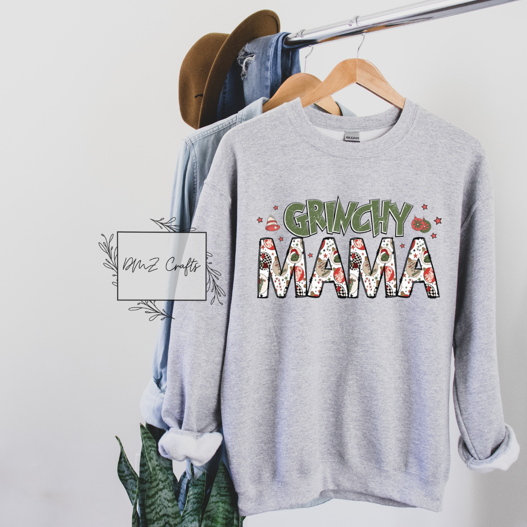 Grinchy Mama Sweatshirt