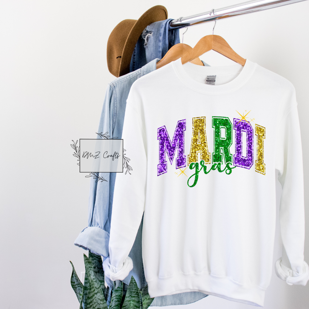 Mardi Gras Sweatshirt