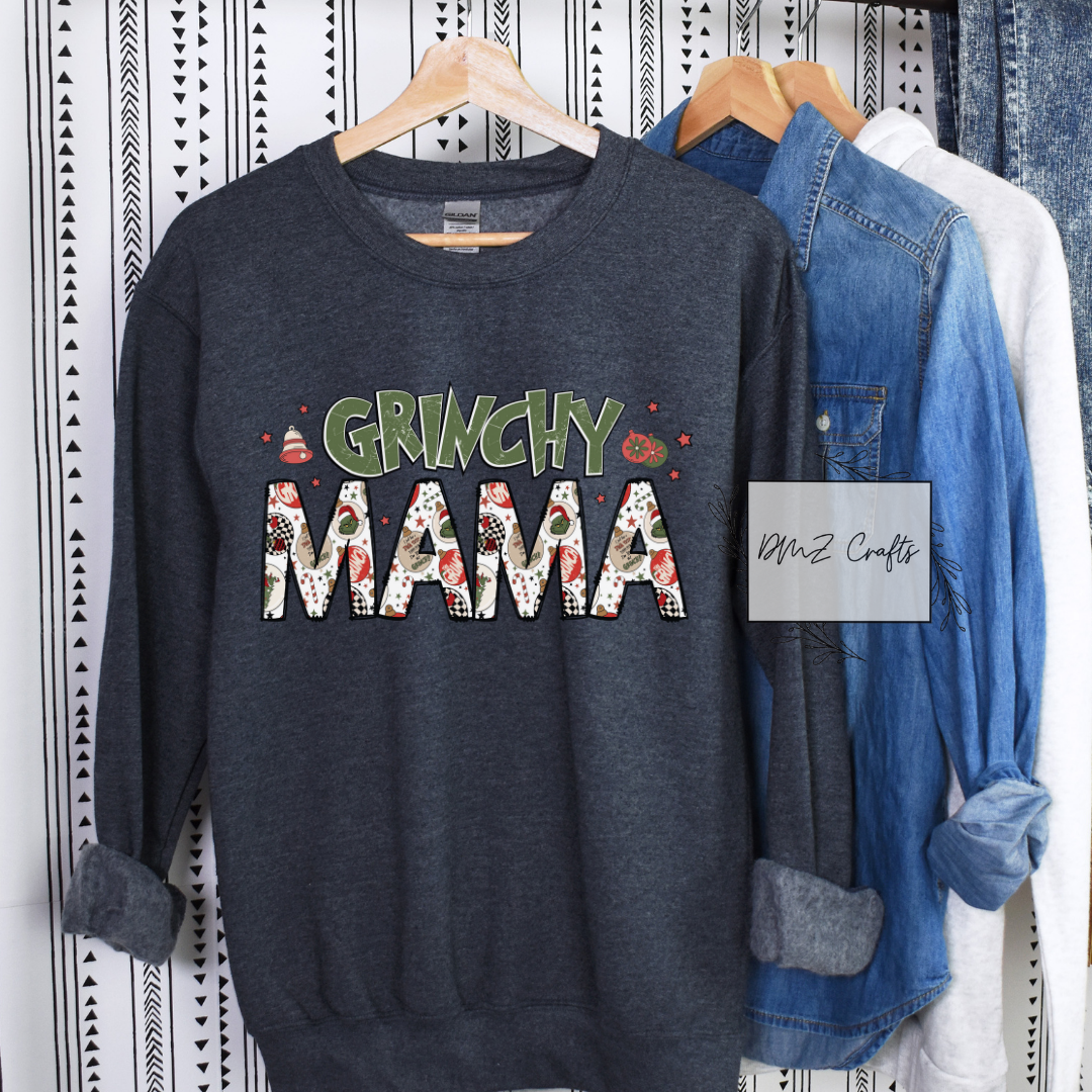 Grinchy Mama Sweatshirt