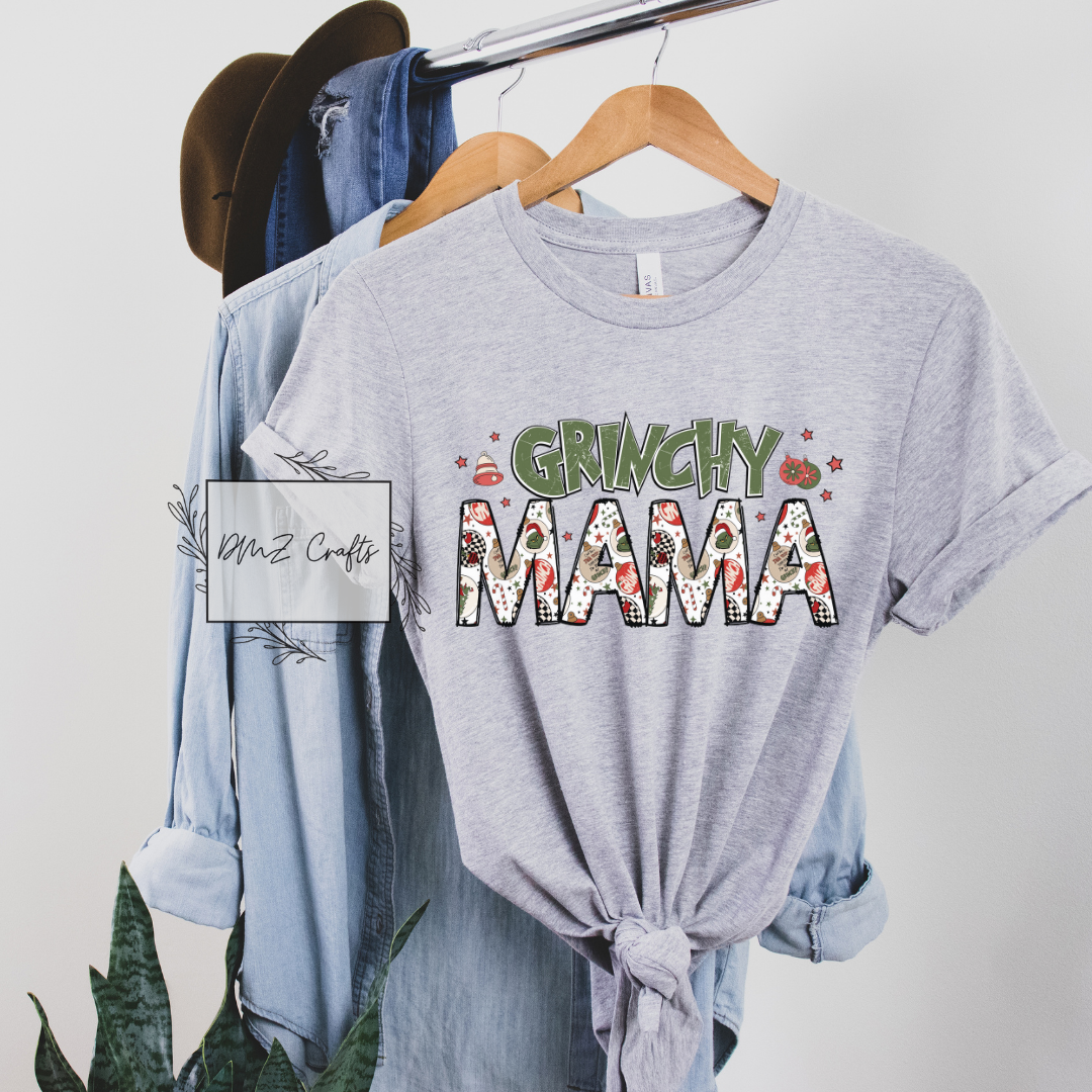 Grinchy Mama T-Shirt