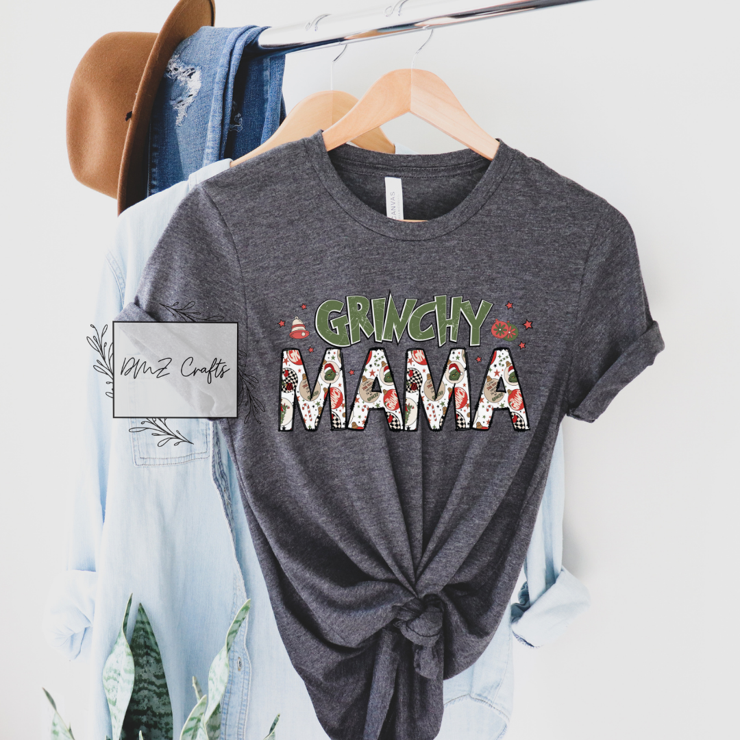 Grinchy Mama T-Shirt