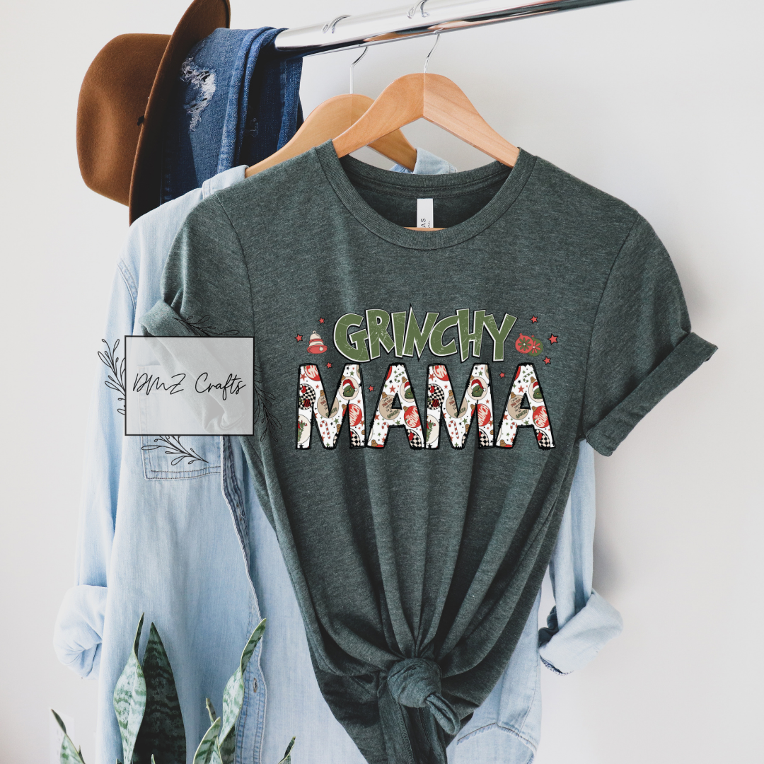 Grinchy Mama T-Shirt