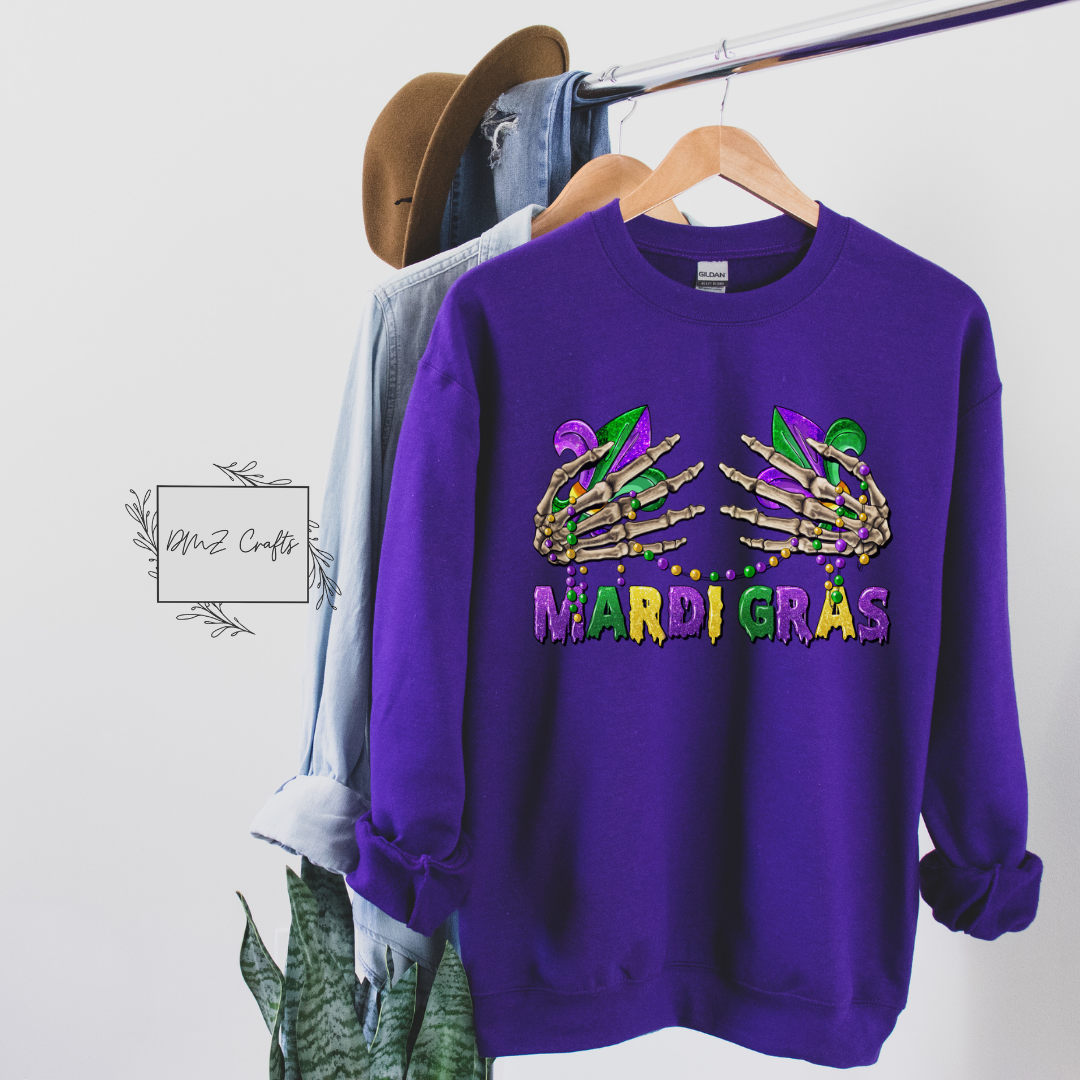 Mardi Gras Sweatshirt