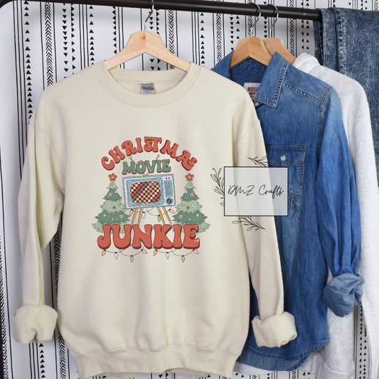 Christmas Movie Junkie Sweatshirt