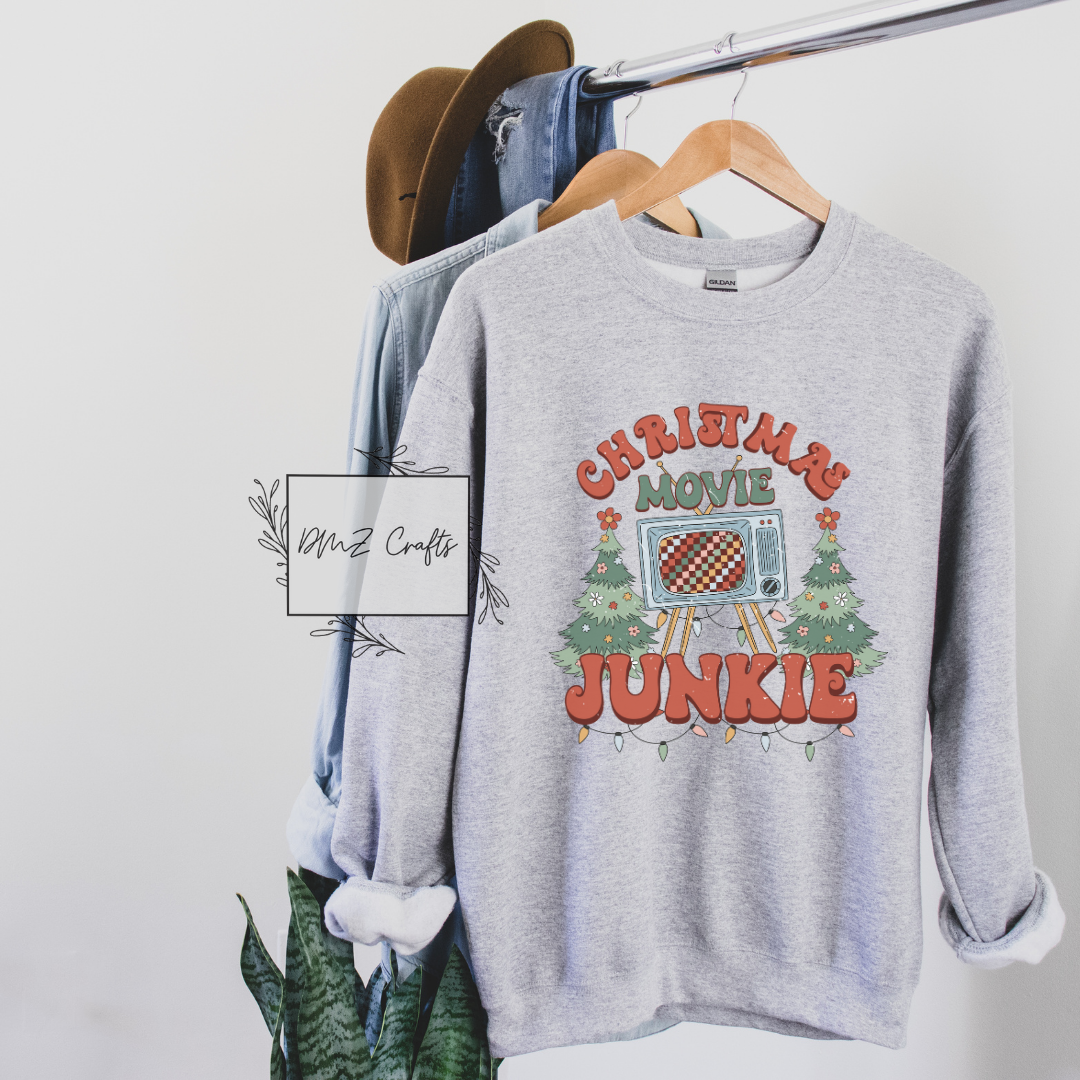 Christmas Movie Junkie Sweatshirt