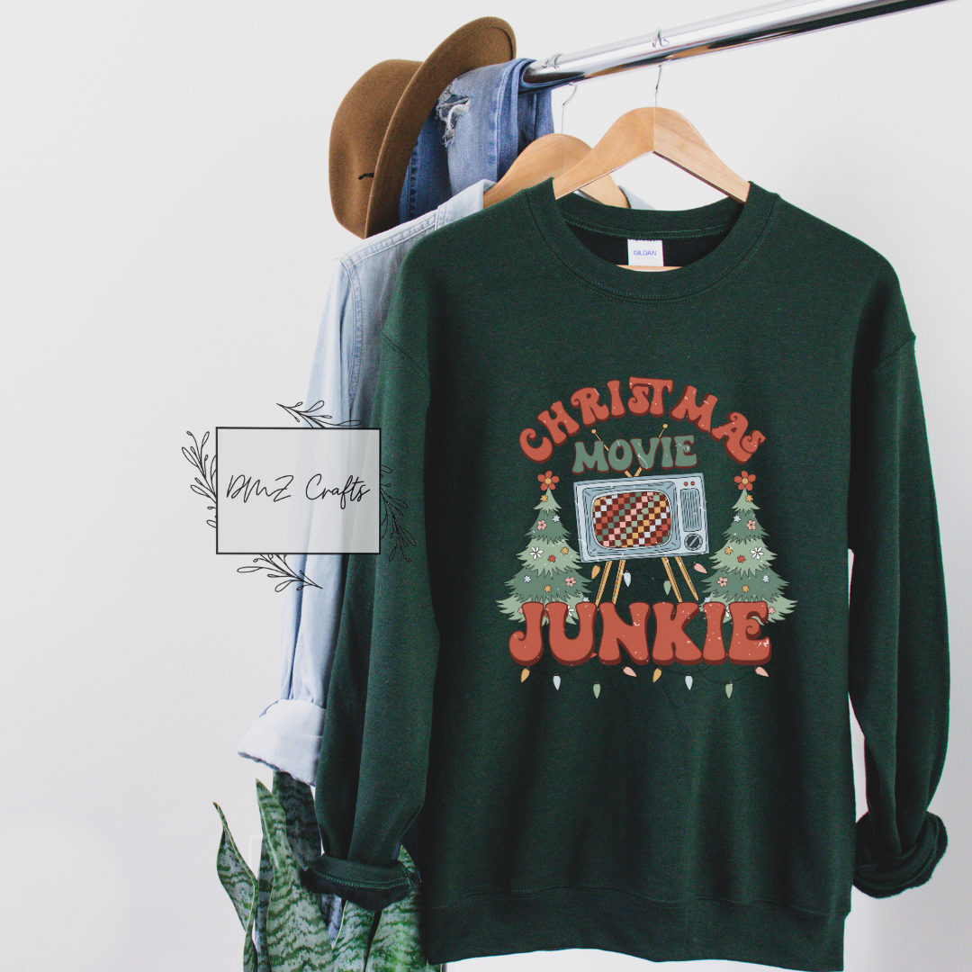 Christmas Movie Junkie Sweatshirt