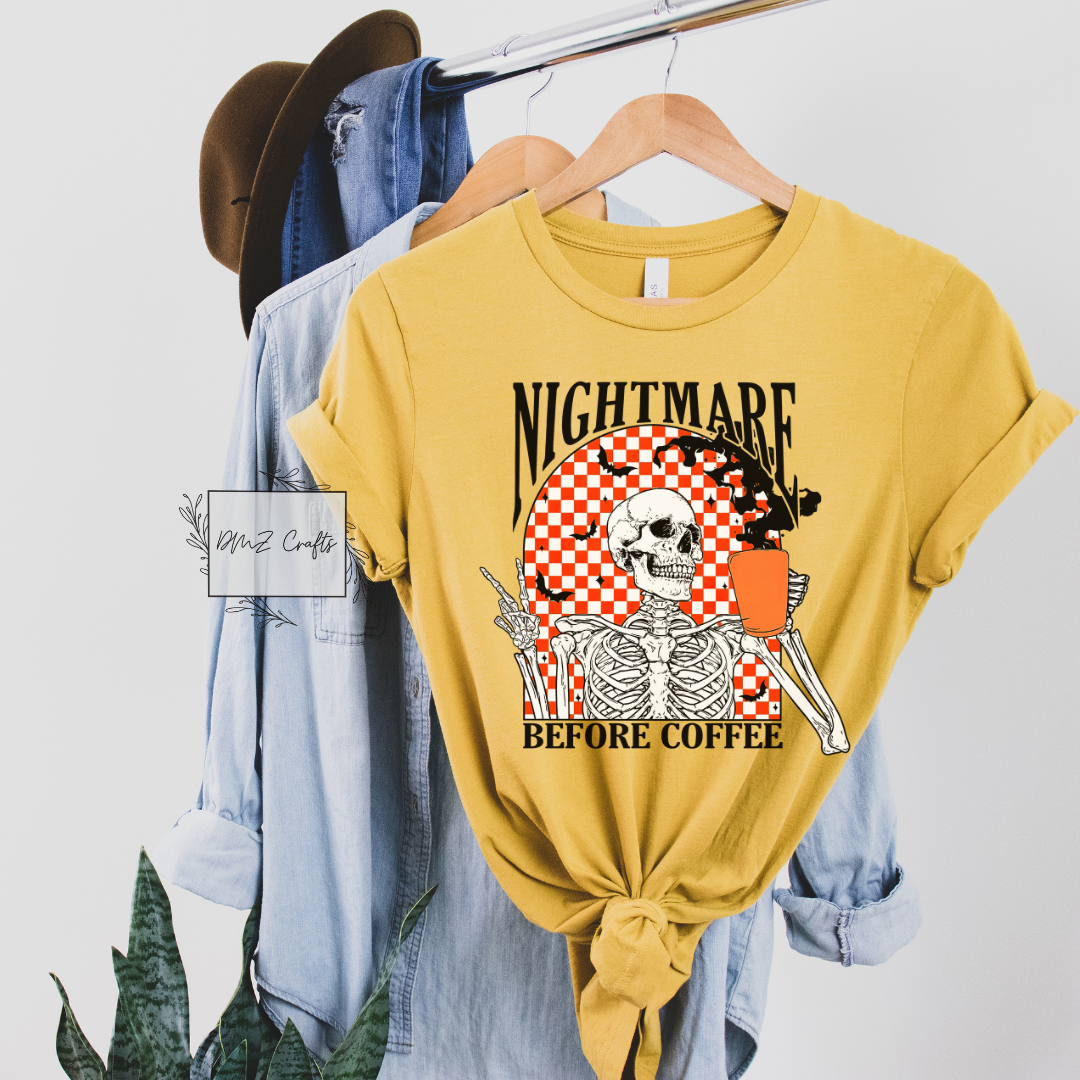 Nightmare Before Coffee T-Shirt