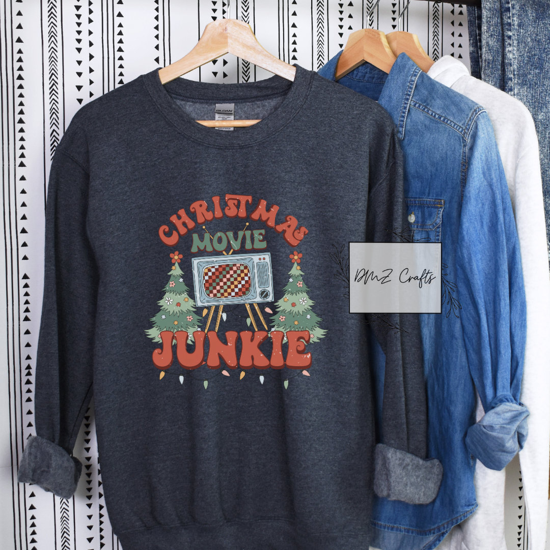 Christmas Movie Junkie Sweatshirt