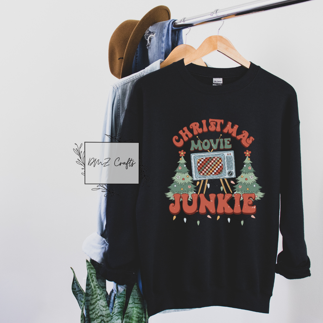 Christmas Movie Junkie Sweatshirt