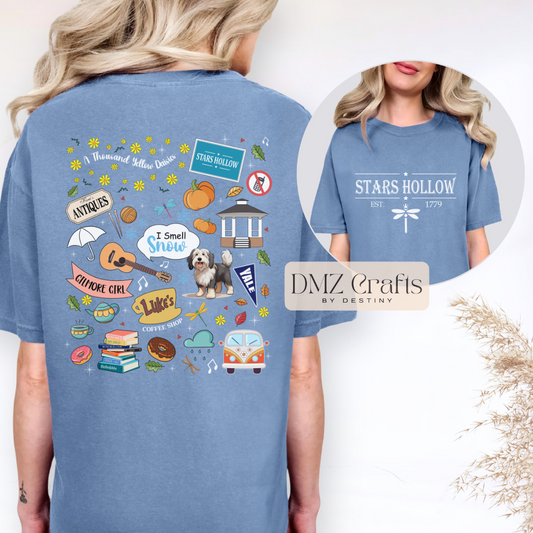 Stars Hollow Collage T-Shirt
