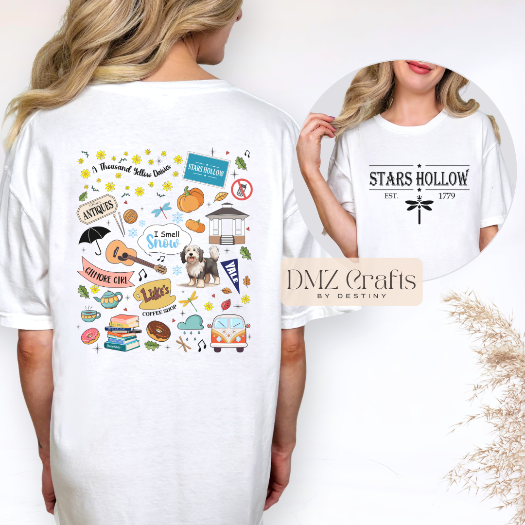 Stars Hollow Collage T-Shirt