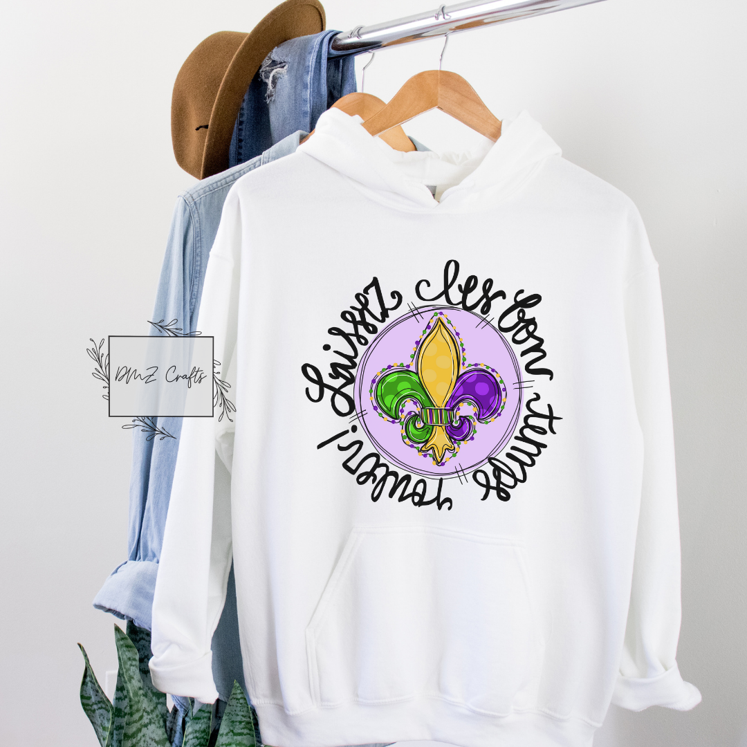 Laissez Les Bons Temps Rouler Hoodie