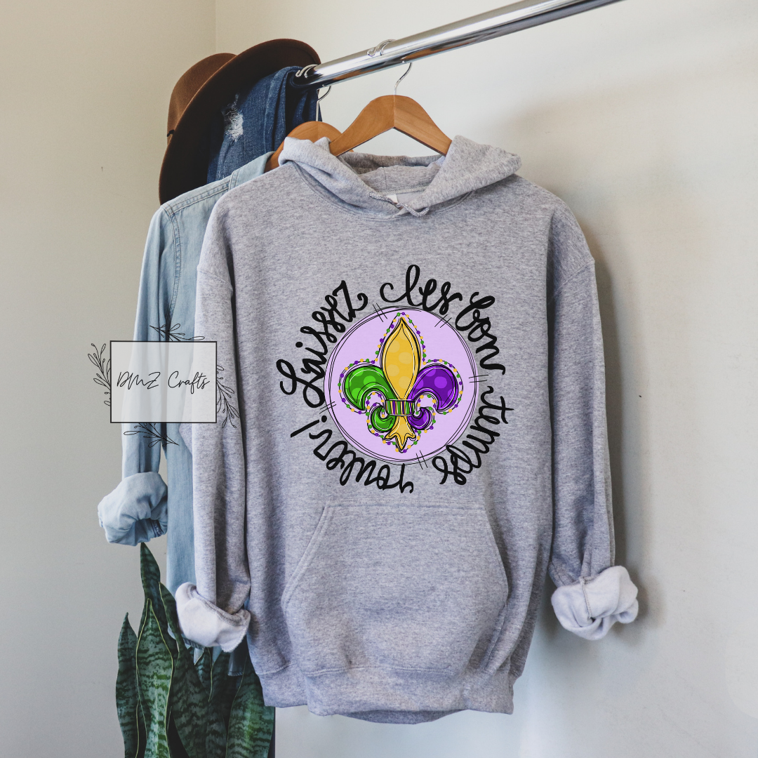 Laissez Les Bons Temps Rouler Hoodie