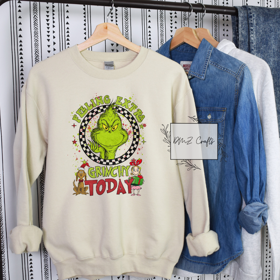 Feeling Extra Grinchy Today Sweatshirt