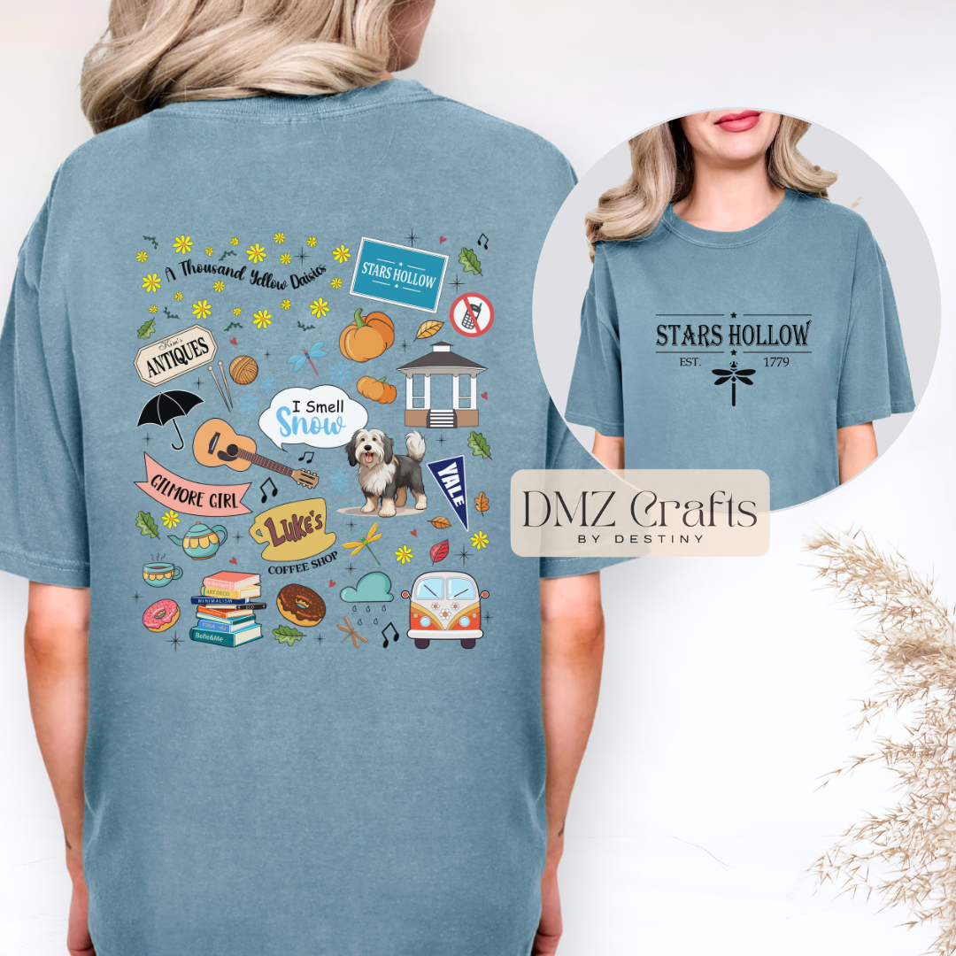 Stars Hollow Collage T-Shirt