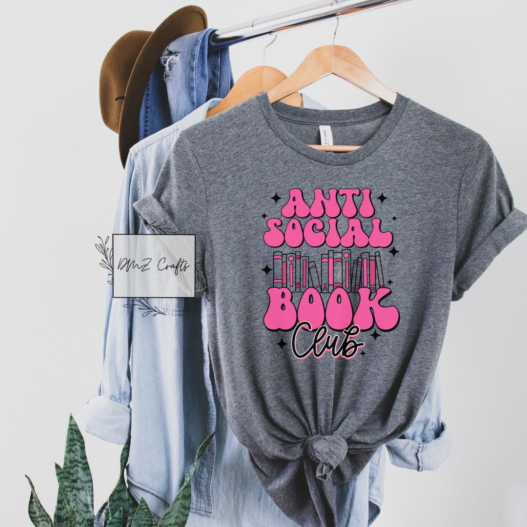 Antisocial Book Club T-Shirt