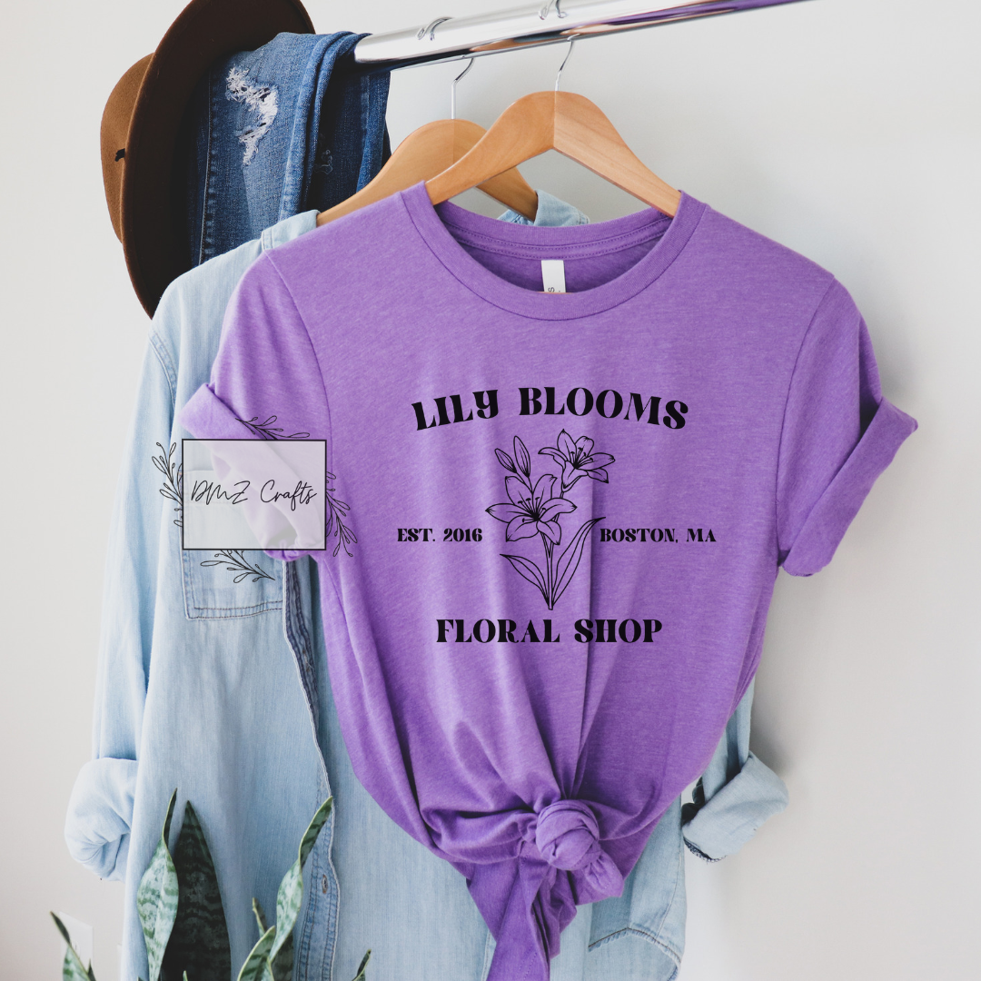 Lily Bloom Floral Shop T-Shirt