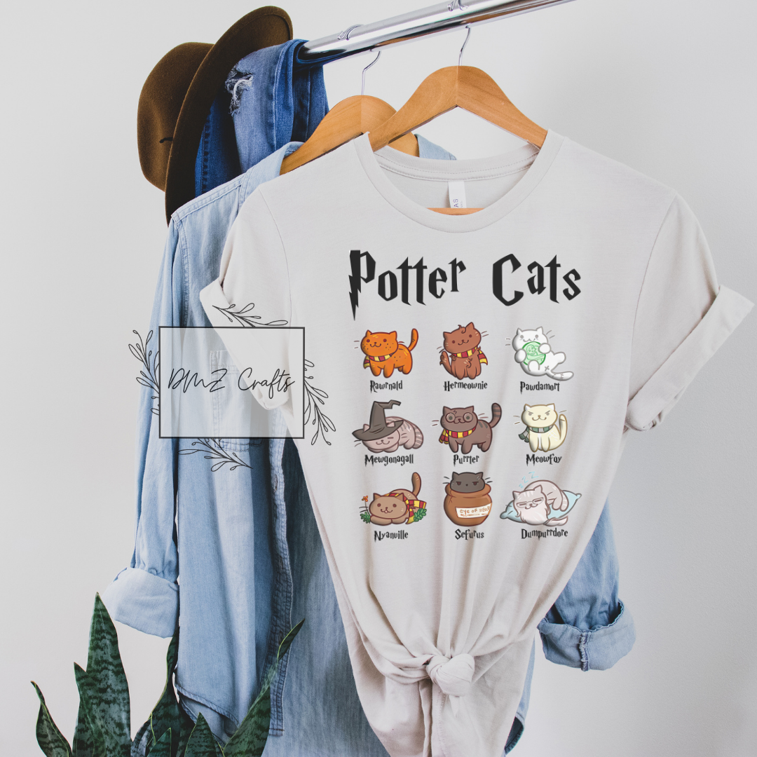 Potter Cats T-Shirt