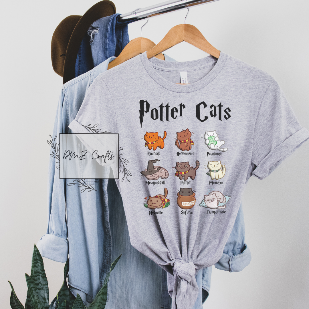 Potter Cats T-Shirt