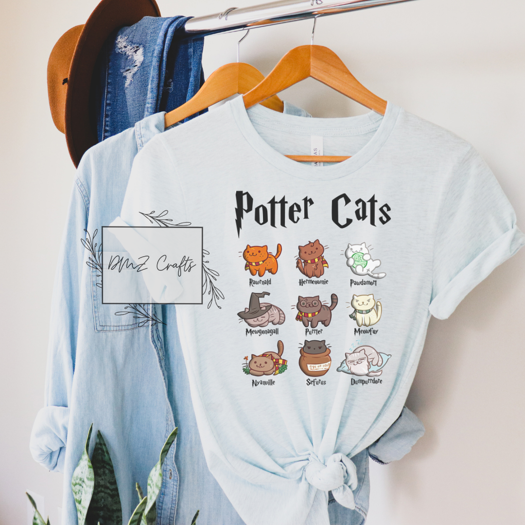 Potter Cats T-Shirt