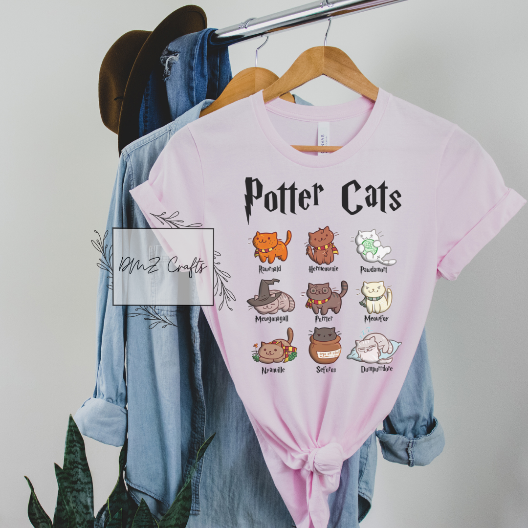 Potter Cats T-Shirt