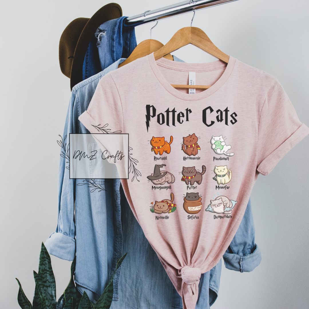 Potter Cats T-Shirt