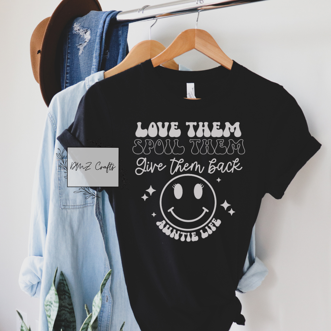 Light Auntie Life T-Shirt