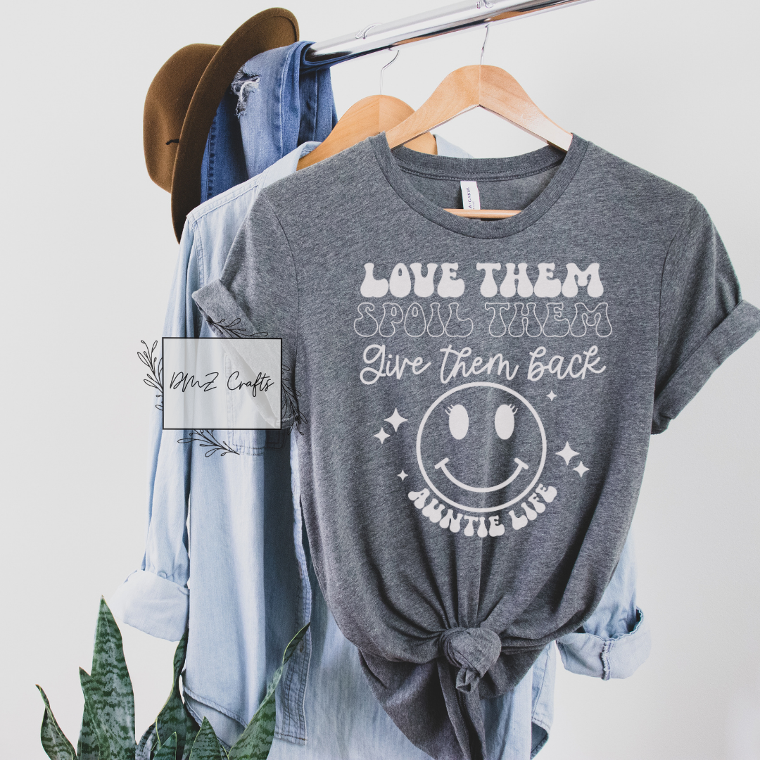 Light Auntie Life T-Shirt