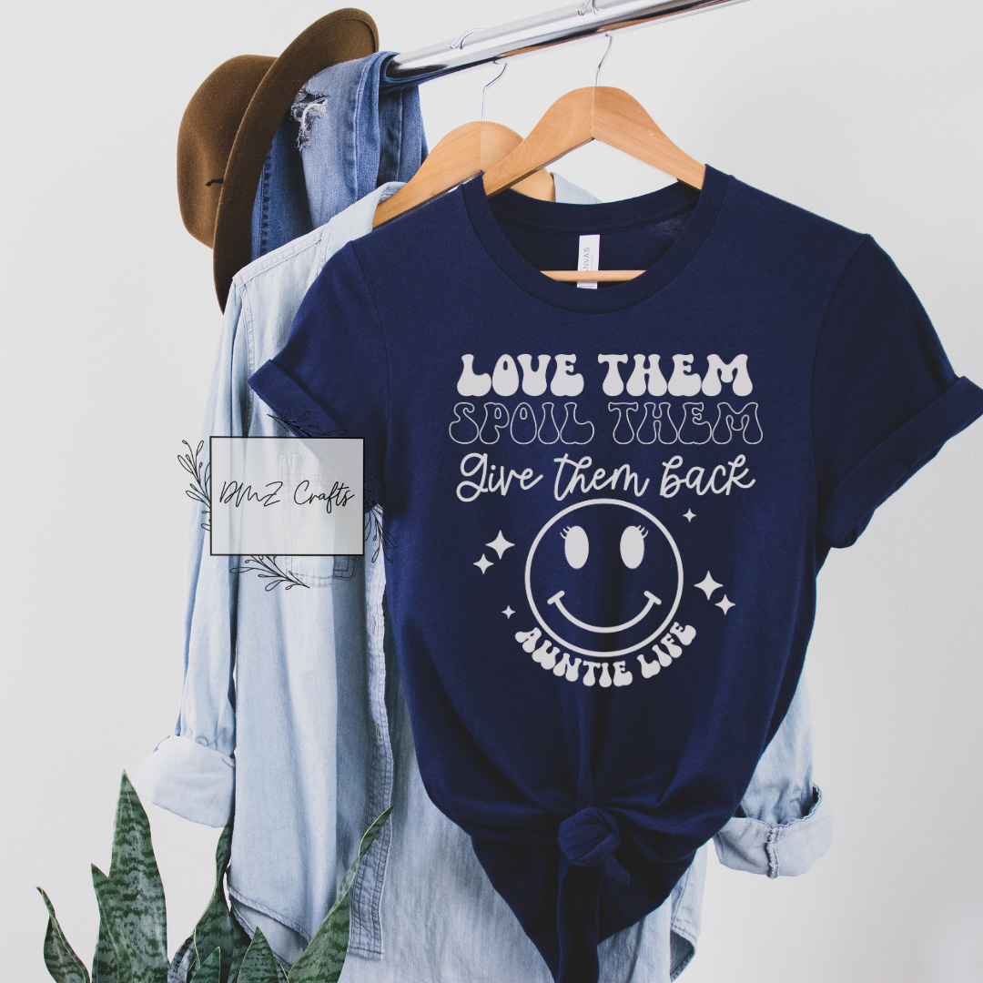 Light Auntie Life T-Shirt