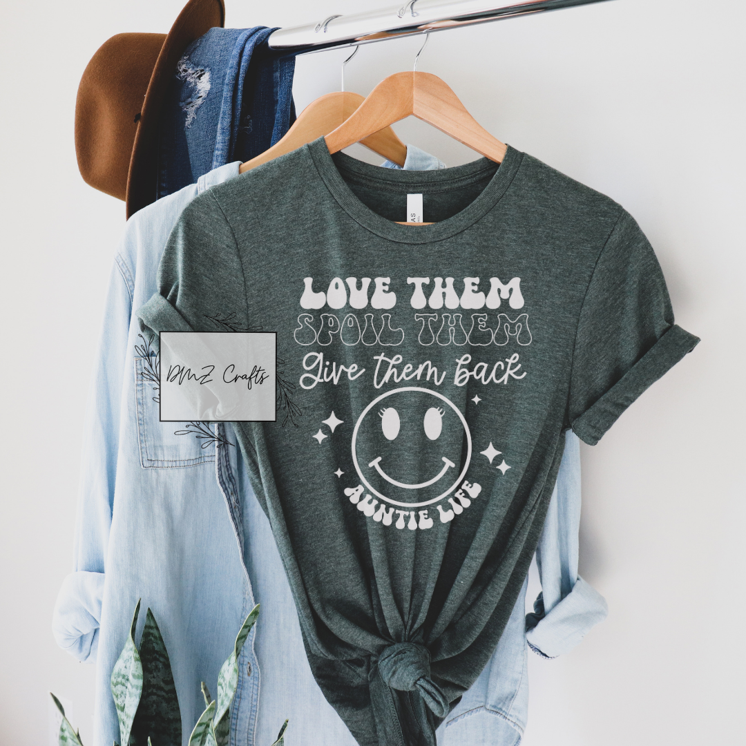 Light Auntie Life T-Shirt