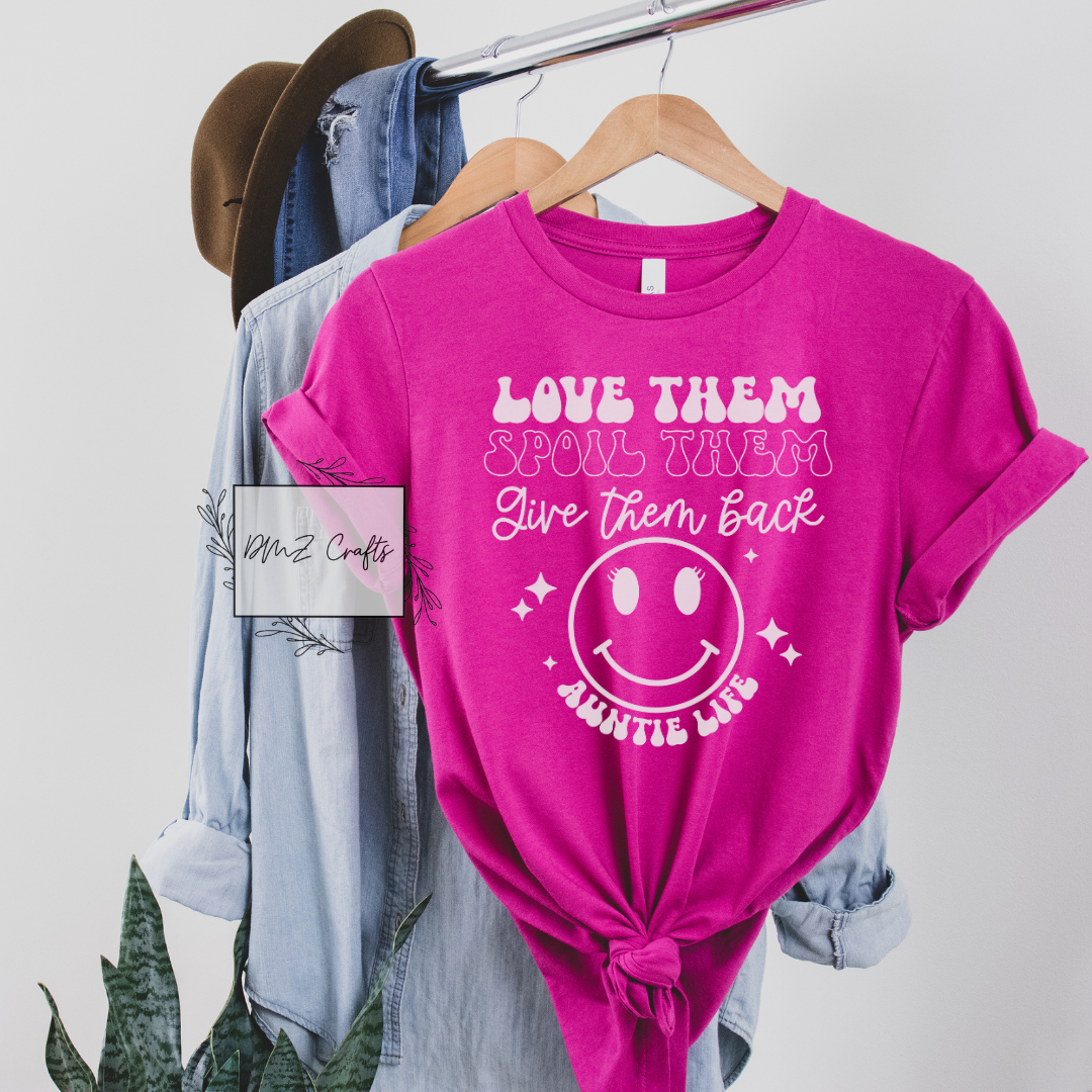 Light Auntie Life T-Shirt