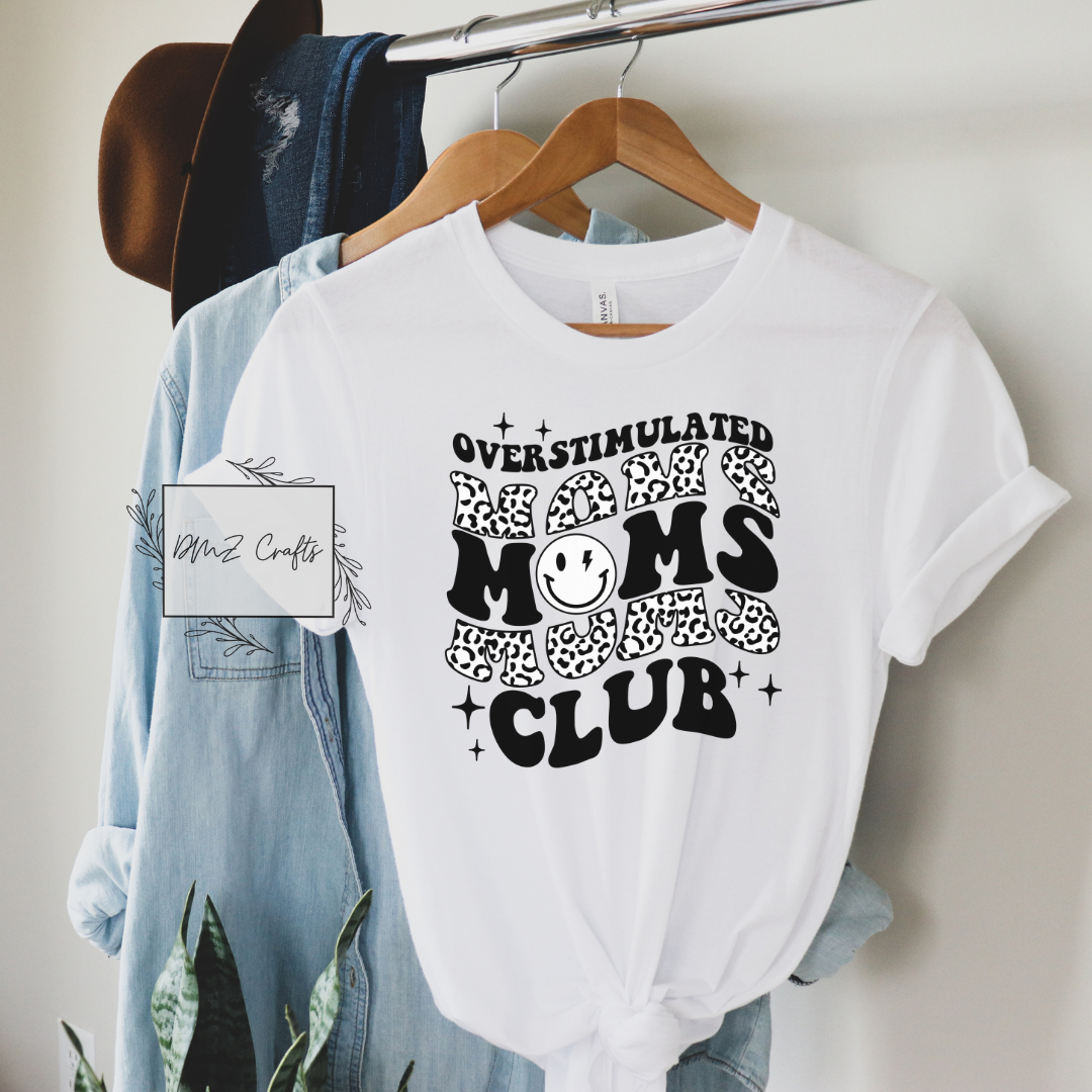 Overstimulated Moms Club T-Shirt