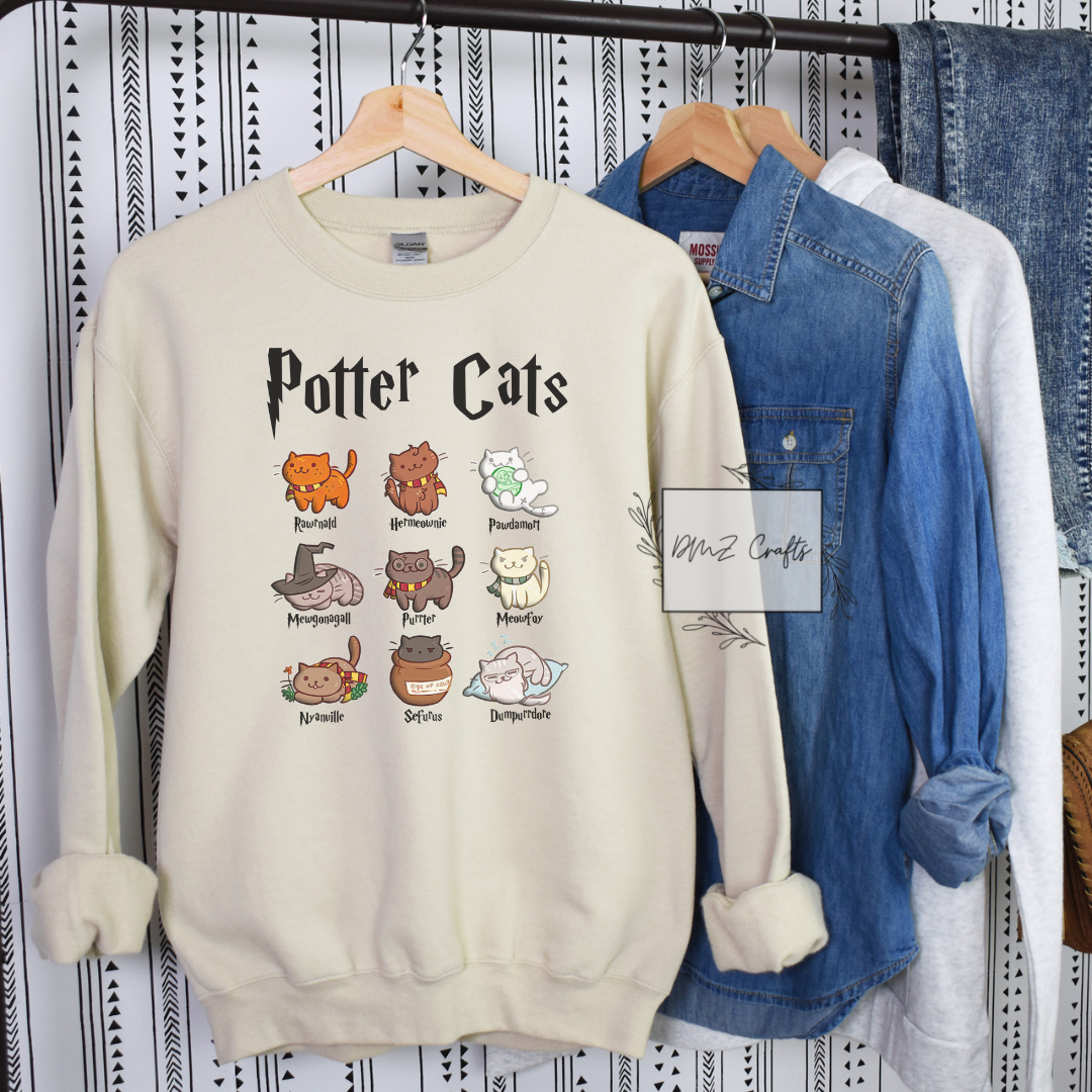 Potter Cats Sweatshirt