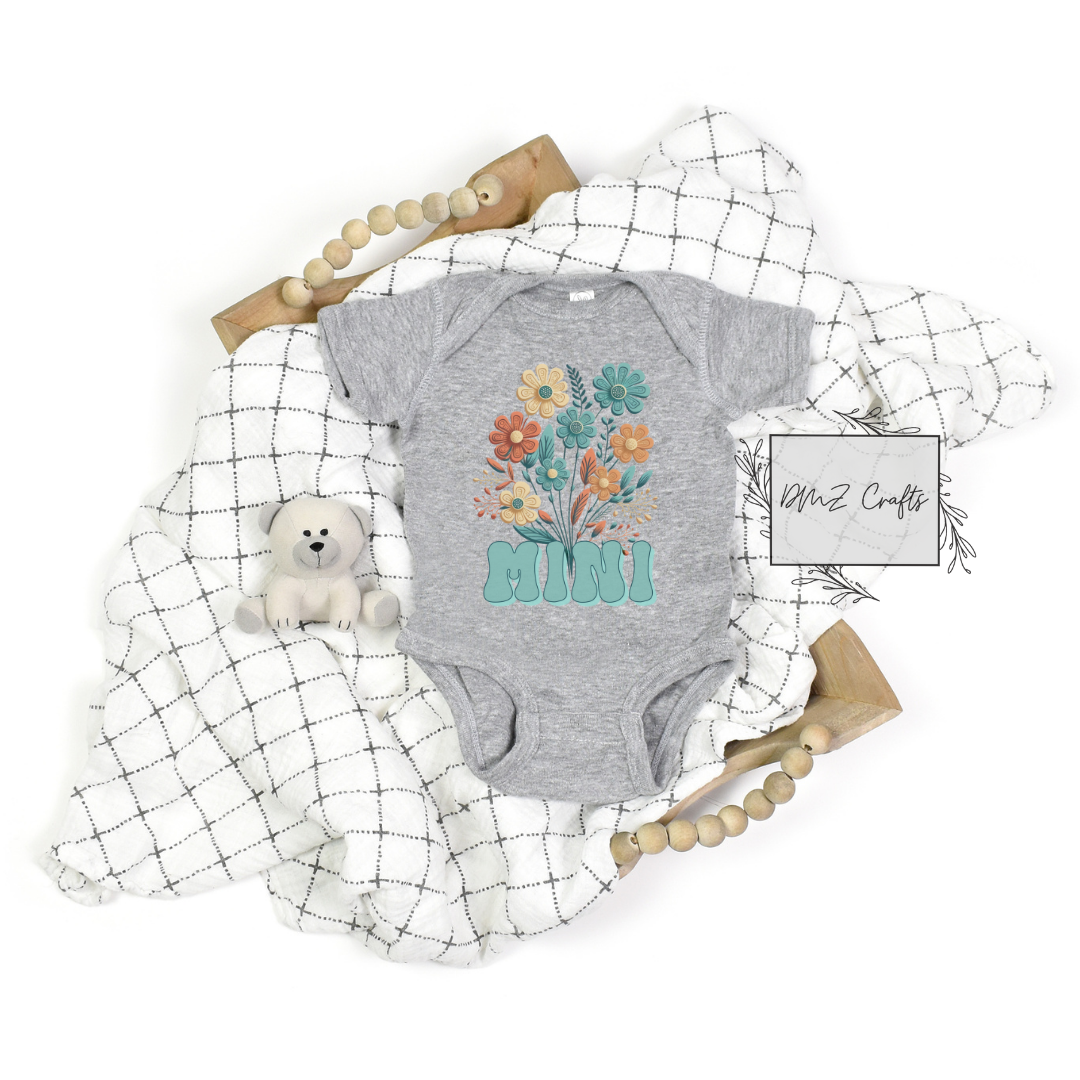 Kids Floral Mini Shirt