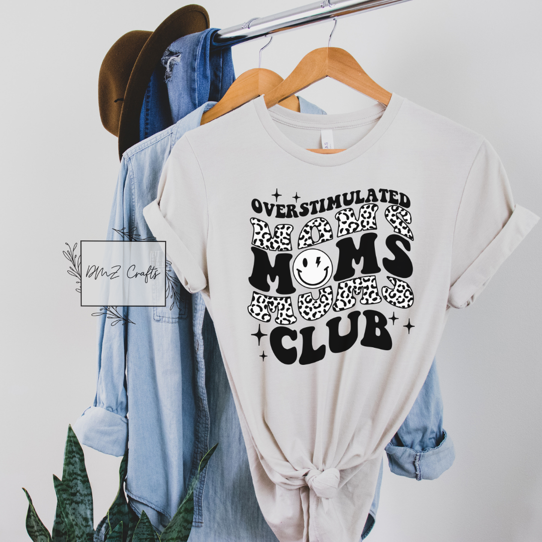 Overstimulated Moms Club T-Shirt