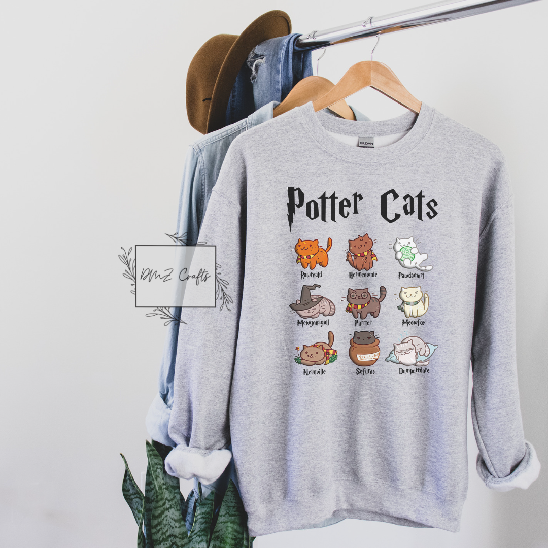 Potter Cats Sweatshirt