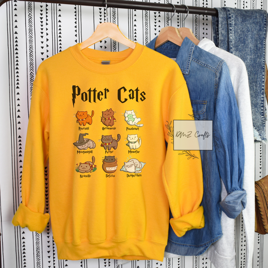 Potter Cats Sweatshirt