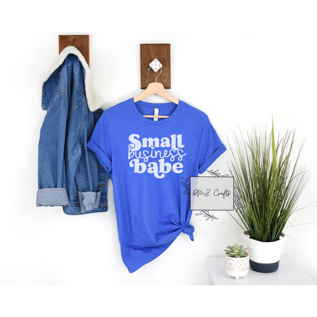 Light Small Business Babe T-Shirt