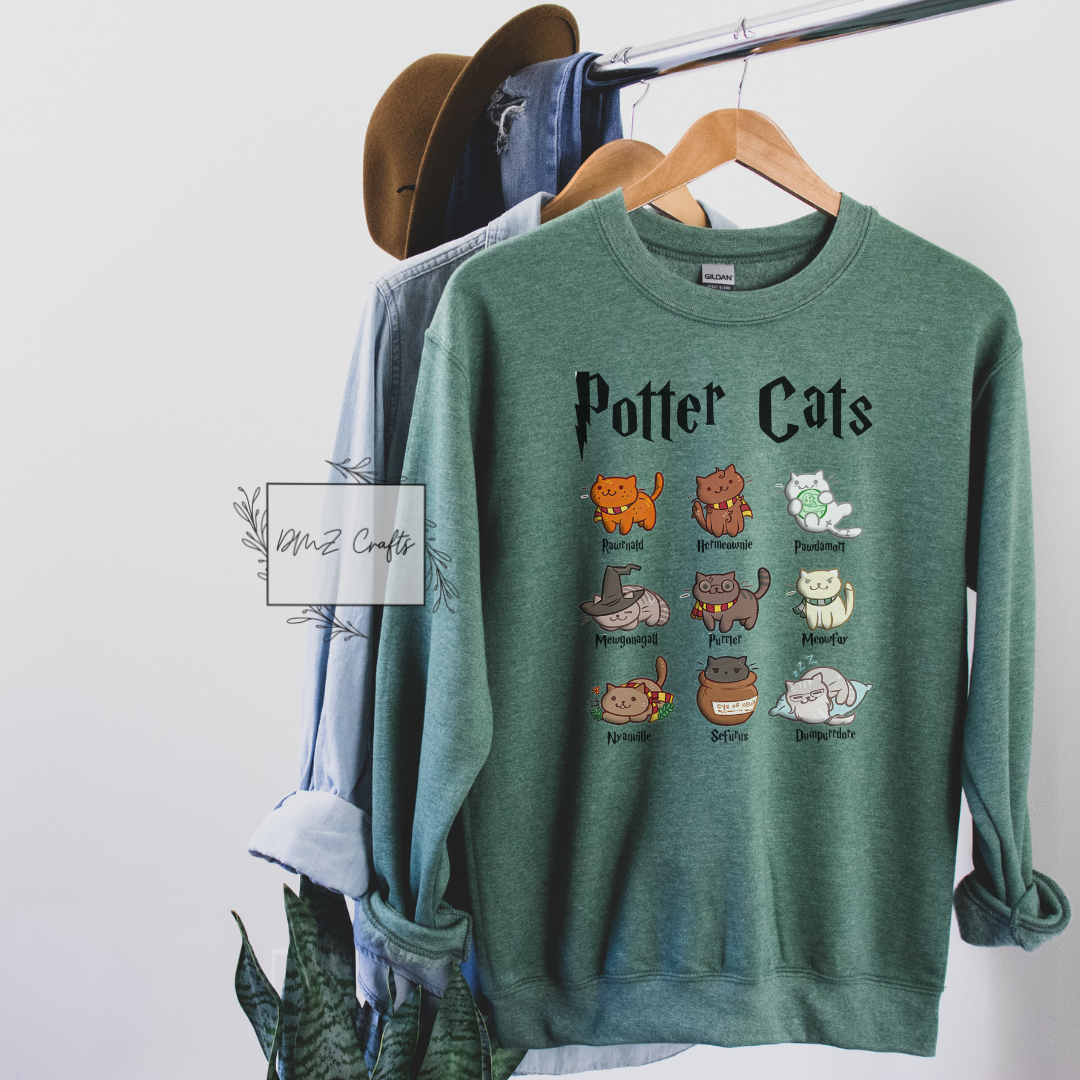 Potter Cats Sweatshirt