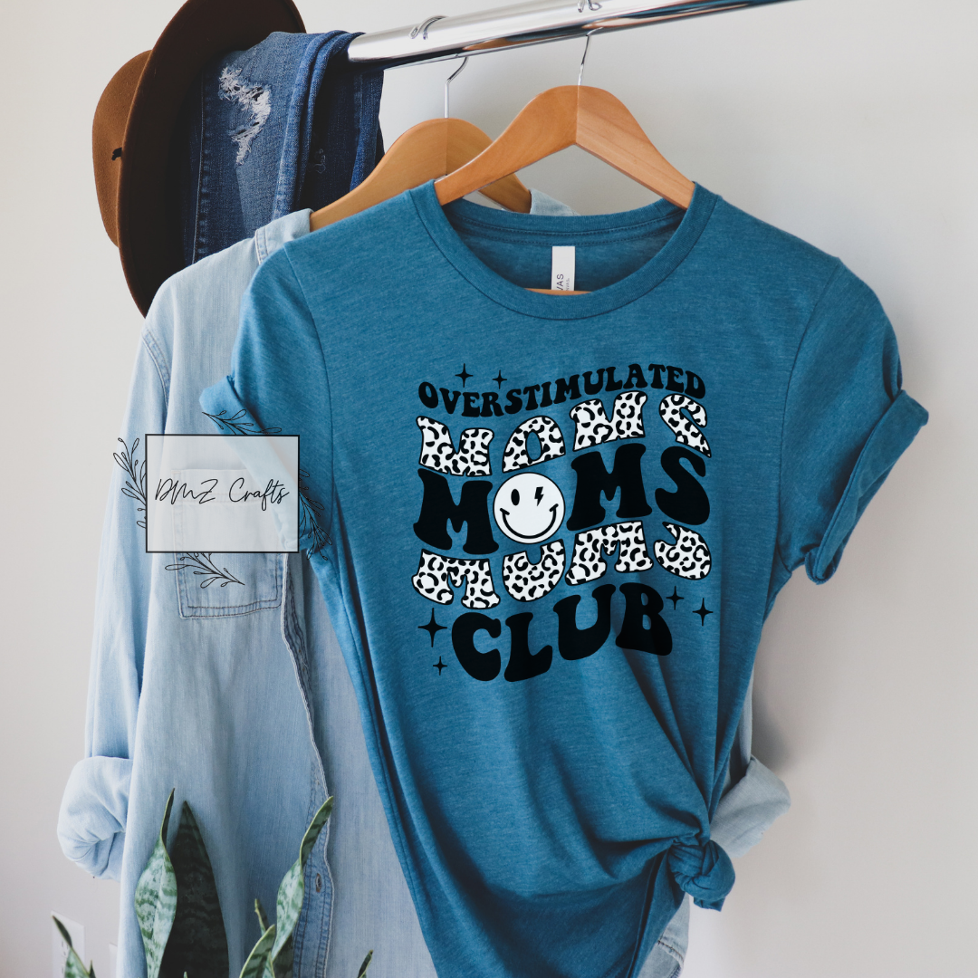 Overstimulated Moms Club T-Shirt