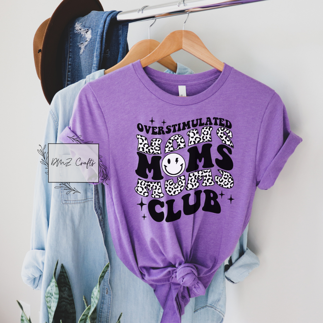 Overstimulated Moms Club T-Shirt