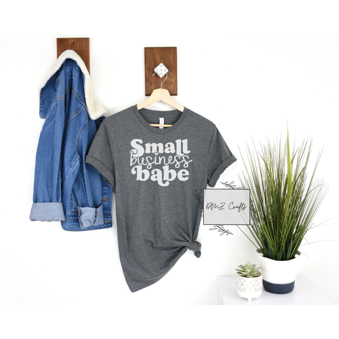 Light Small Business Babe T-Shirt