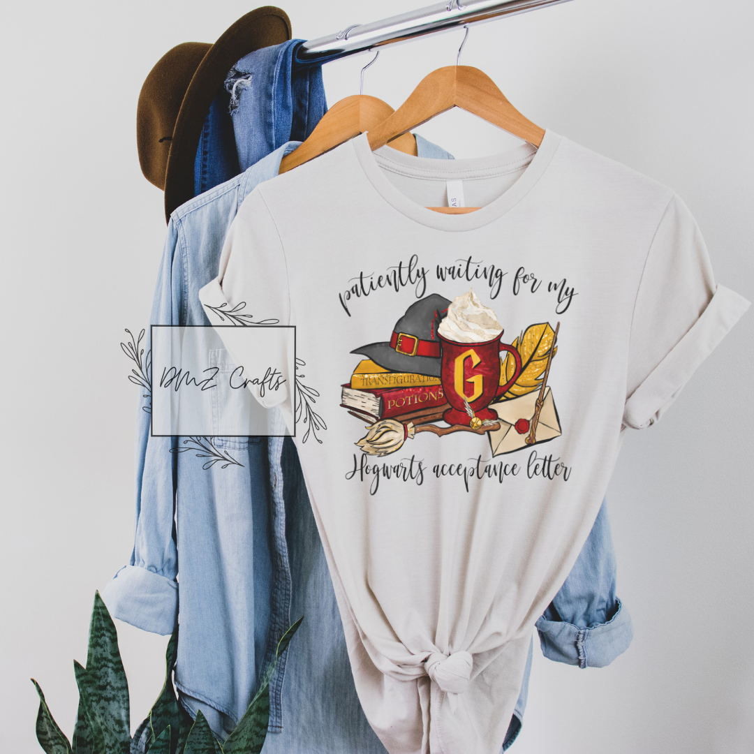 Hogwarts Acceptance Letter T-Shirt