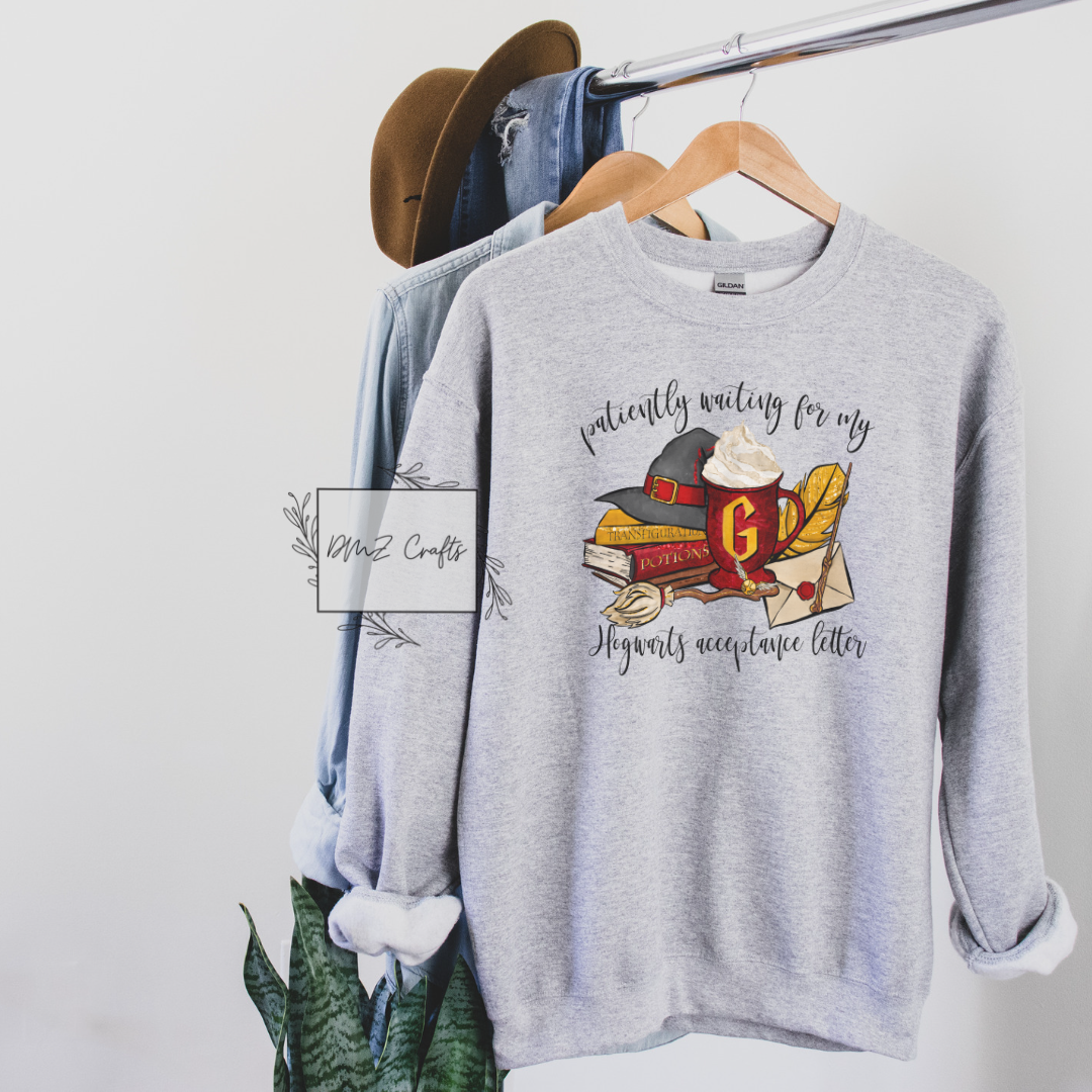 Hogwarts Acceptance Letter Sweatshirt