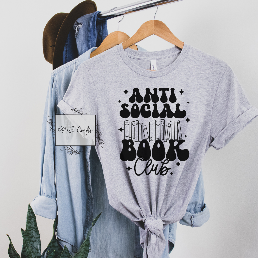 Antisocial Book Club T-Shirt