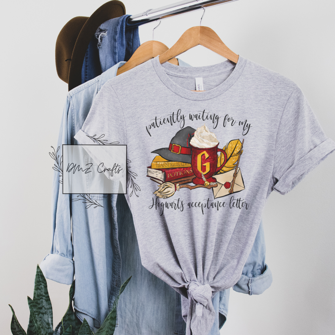 Hogwarts Acceptance Letter T-Shirt