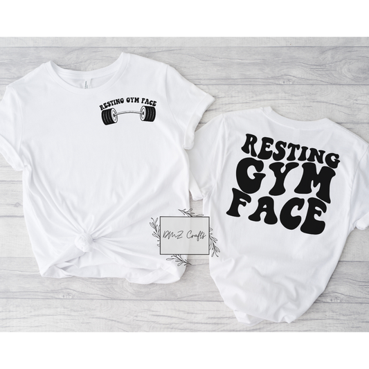 Resting Gym Face T-Shirt