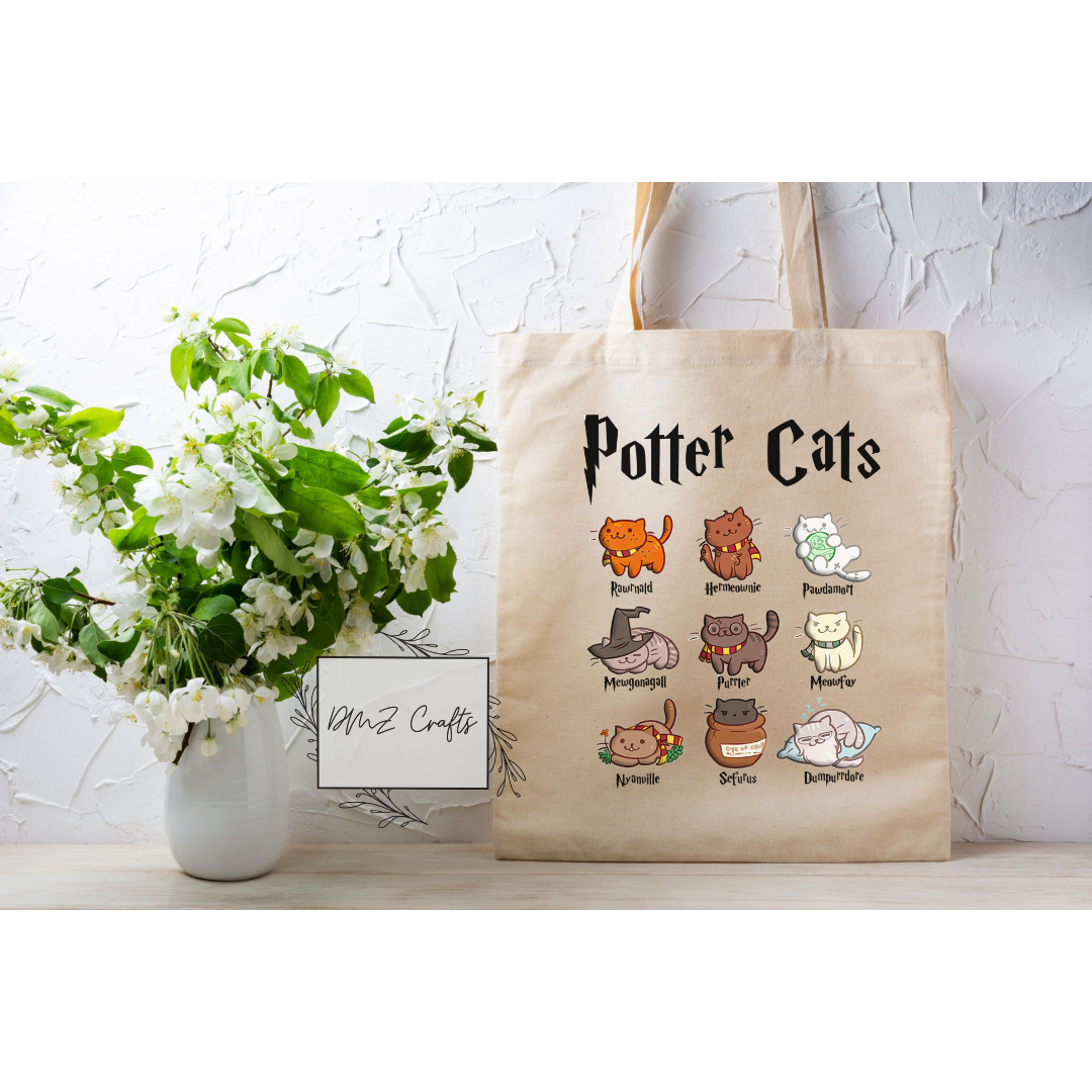 Potter Cats Tote